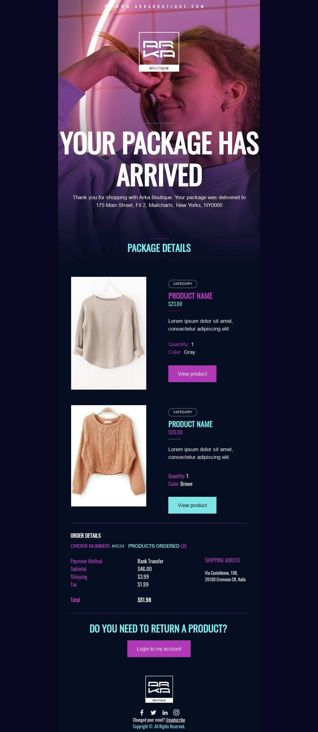 GrooveMail Template