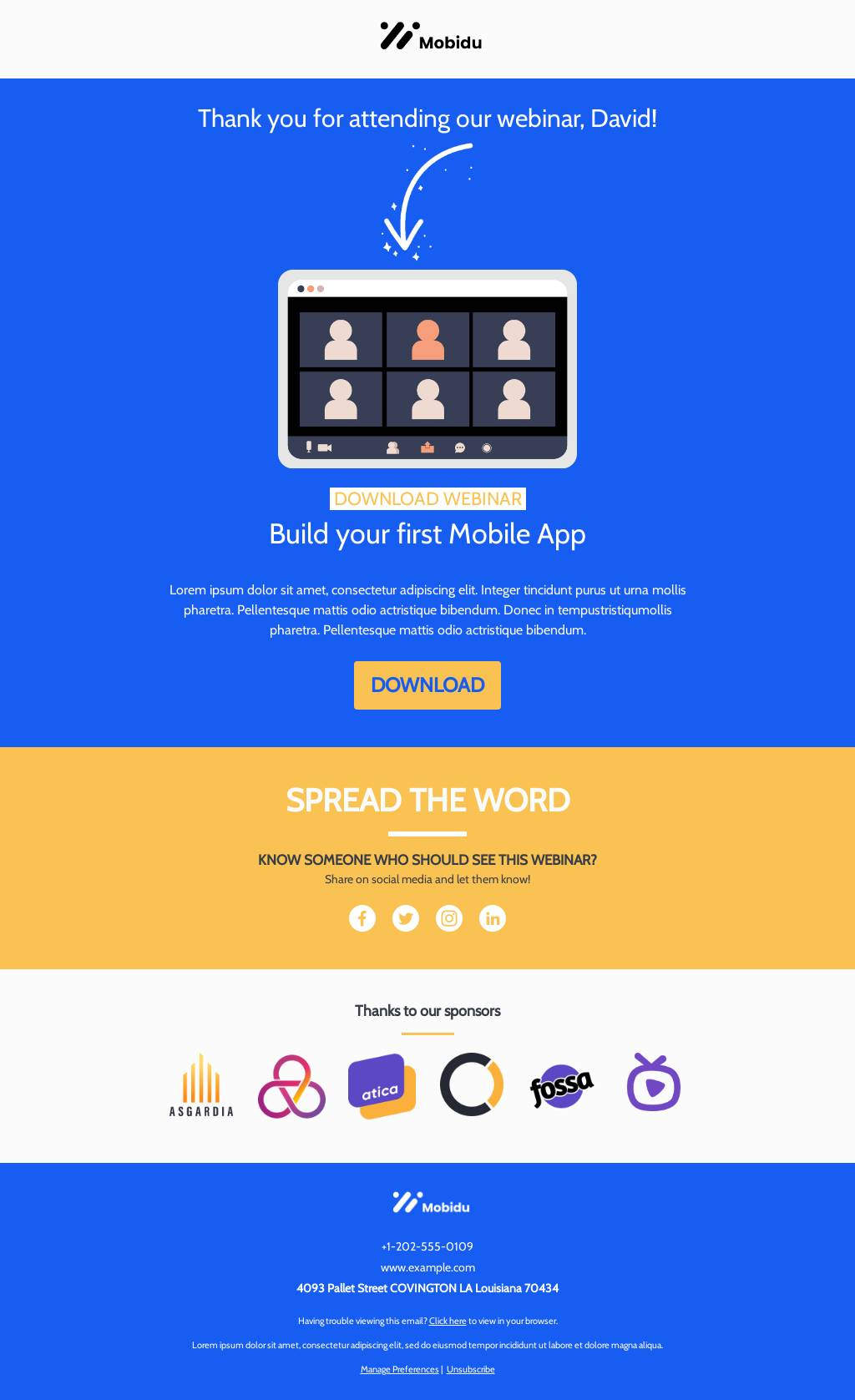 GrooveMail Template