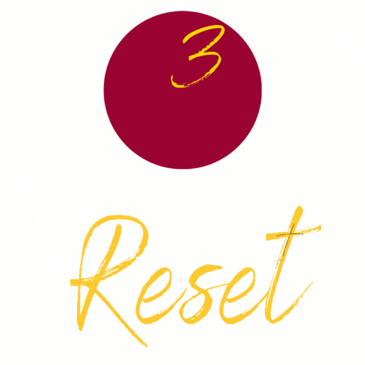 imagen portada e3 reset alemania donde se abre unos brazos y recibiendo las 3e, palabra RESET en grande