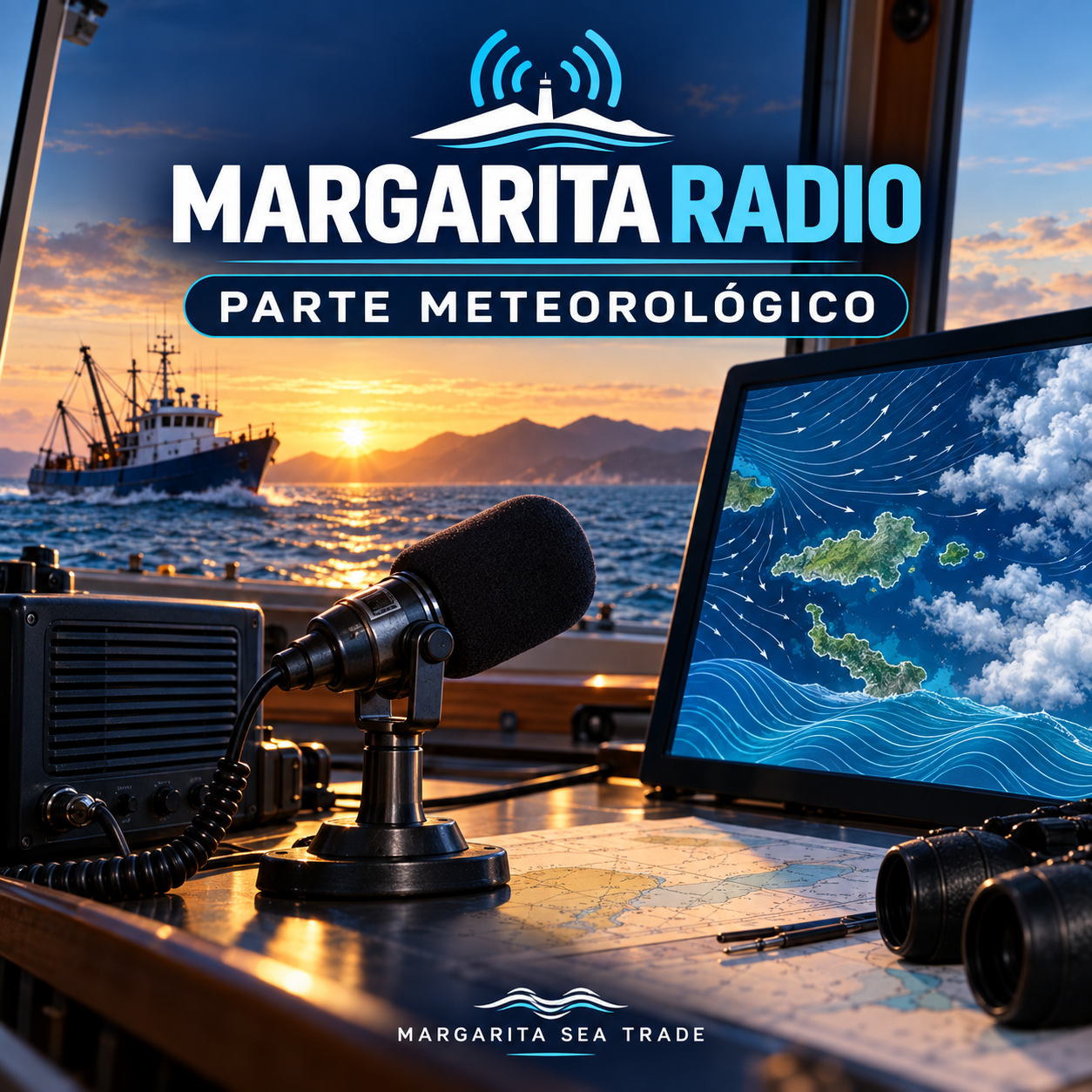 MARGARITA RADIO, parte meteorológico marítimo