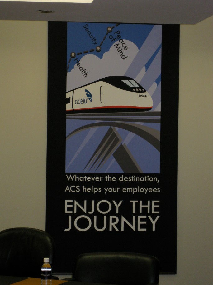 Amtrak Signage