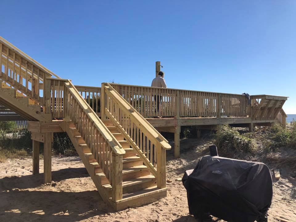 Dune Walkover allows you to crossover the dunes in Myrtle Beach