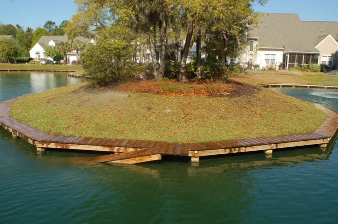 Myrtle Beach Lake Island Bulkhead & Cap Project