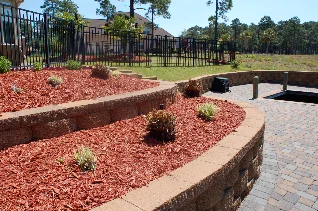 Retaining Wall on the lake in Plantation Lakes - Myrtle Beach, SC