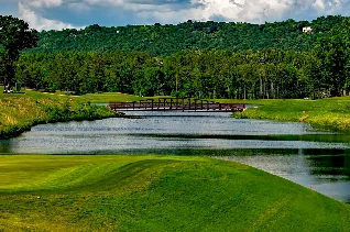Golf Course Cart Bridge