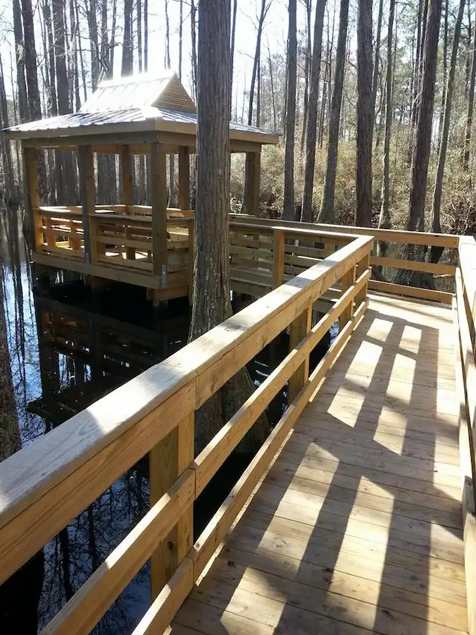 Covered Pier Walkway at The Park at Prince Creek, Murrells Inlet, SC