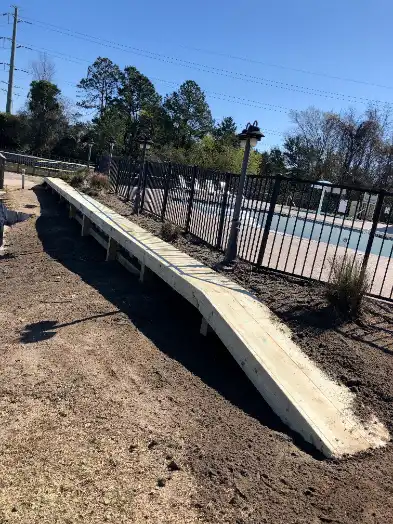Vinyl Seawall, Vinyl Bulkhead & Timber Cap at Mingo Town Homes in Litchfield Beach SC by Waterbridge Contractors of the Carolinas