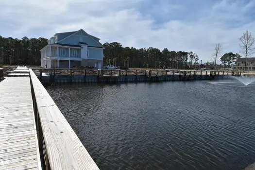 Pier Walkway & Bulkhead In Living Dunes At 82nd In Myrtle Beach, SC by Waterbridge Contractors of the Carolinas