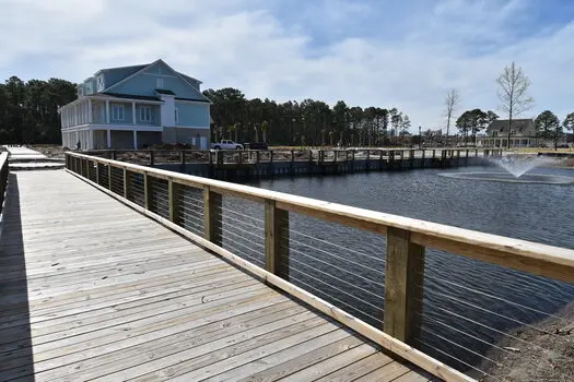 Pier Walkway In Living Dunes At 82nd In Myrtle Beach, SC by Waterbridge Contractors of the Carolinas