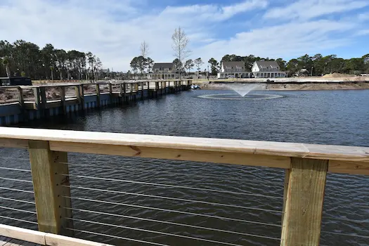 Bulkhead Project In Living Dunes At 82nd In Myrtle Beach, SC by Waterbridge Contractors of the Carolinas