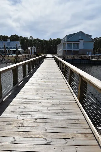 Pier Walkway Project In Living Dunes At 82nd In Myrtle Beach, SC by Waterbridge Contractors of the Carolinas