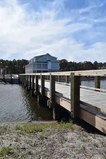 Pier Walkway Project In Living Dunes At 82nd In Myrtle Beach, SC by Waterbridge Contractors of the Carolinas