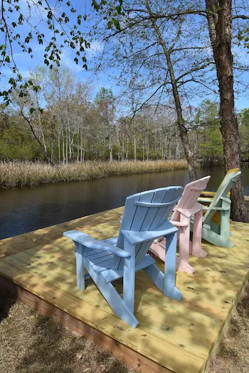 Pierhead & bulkhead on the Waccamaw River by Waterbridge Contractors of the Carolinas