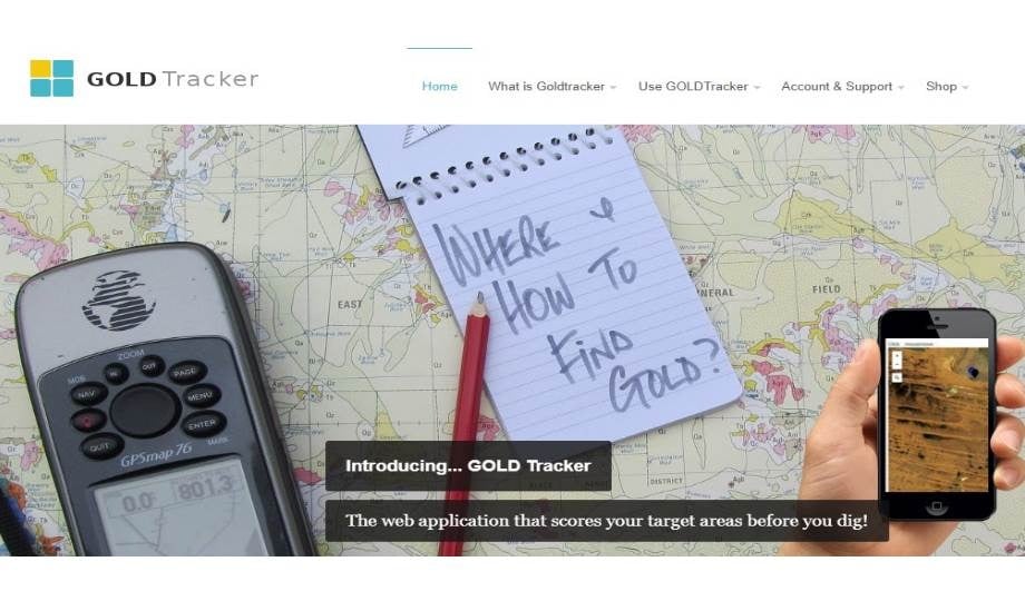 Goldtracker Web Site