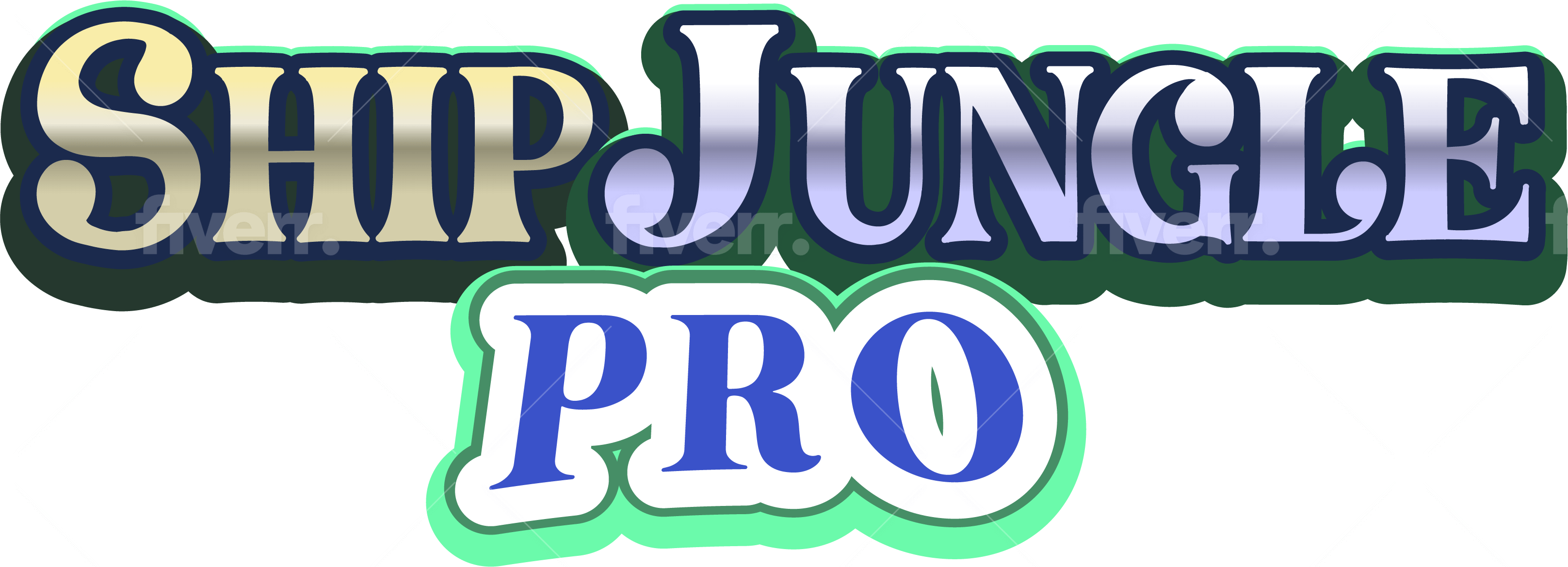 ShipJunglePro - wordmark logo
