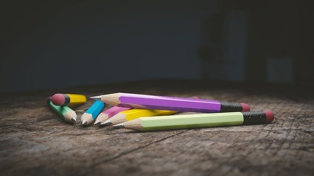 sharp pencils to take notes on building your business