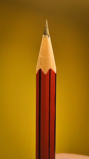 sharp pencil to write everything down that is causing stress