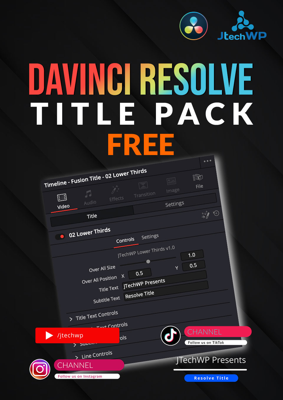 davinci resolve transitions pack free