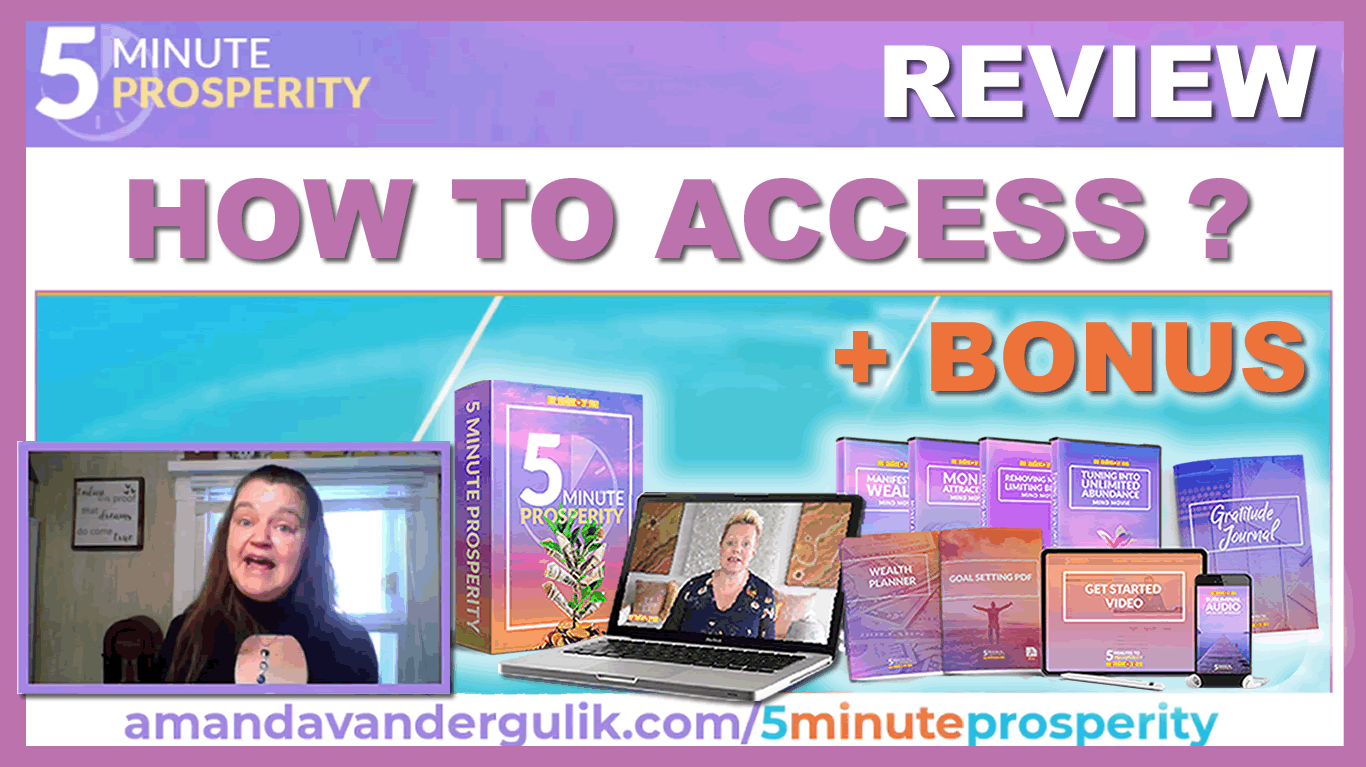 HOW TO ACCESS MY DAILY 5 MIN PROSPERITY WEALTH MENTORING VIDS ~ Mind