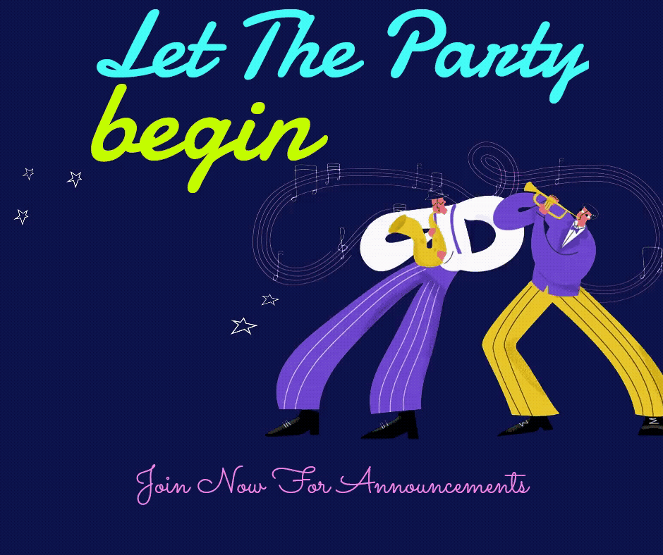 Let the party begin image