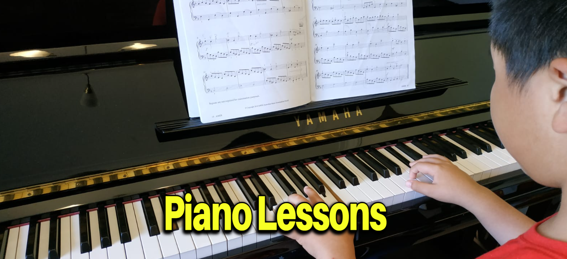 Piano Lessons in Progress