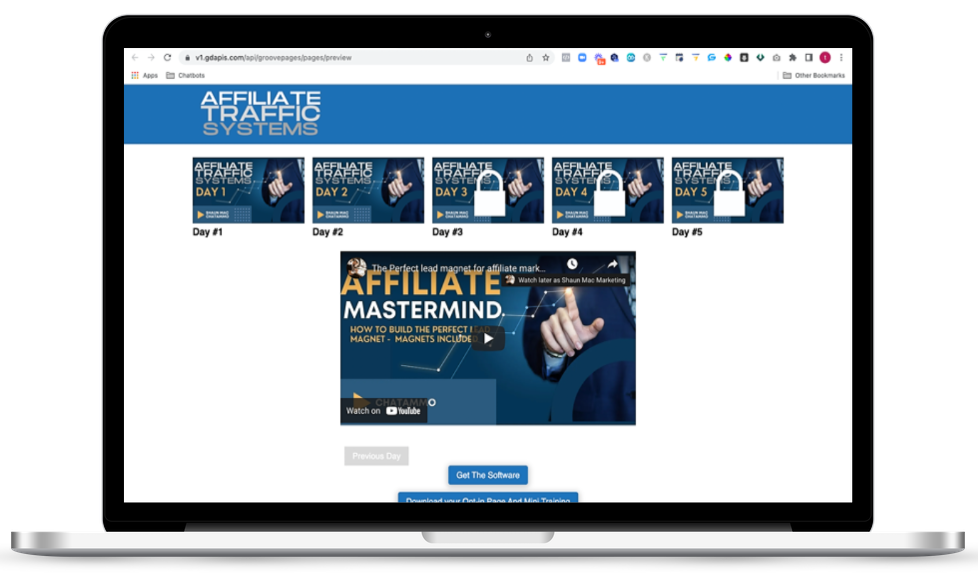 Your 5 Day affilate Marketing Masterclass 