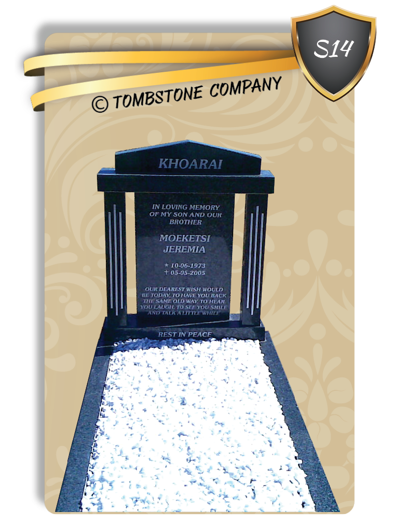 granite tombstone prices