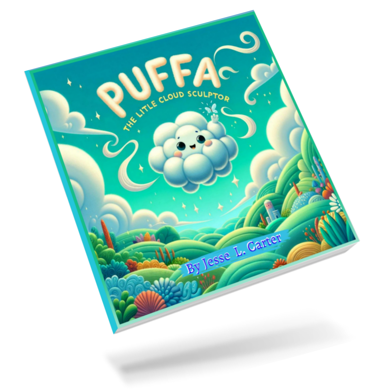 Puffa The Little Cloud Sculptor paperback cover