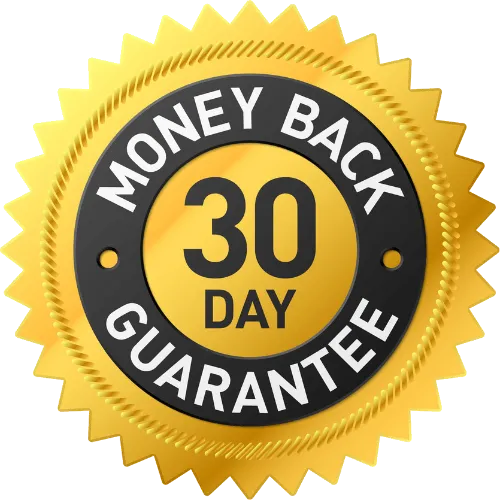 30 day money back guarantee 