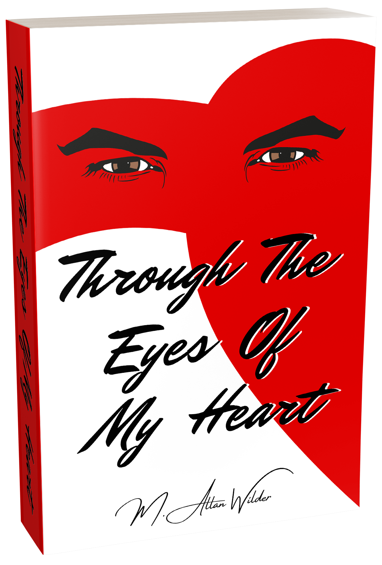 through the eyes of my heart 3d book cover