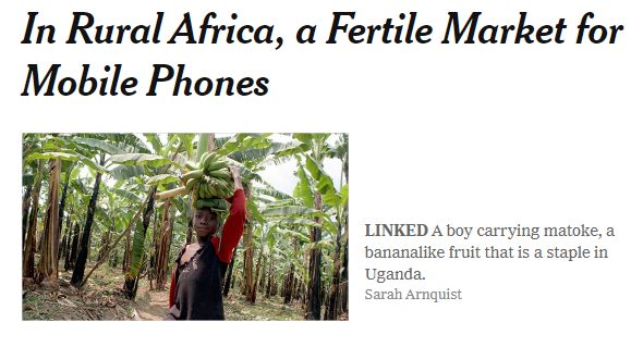 Mobile Rural Africa