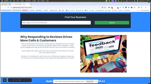 ai review sample gif