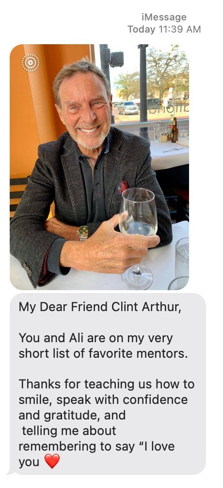 Clint Arthur gets this review from a client he last talked with in 2016! 