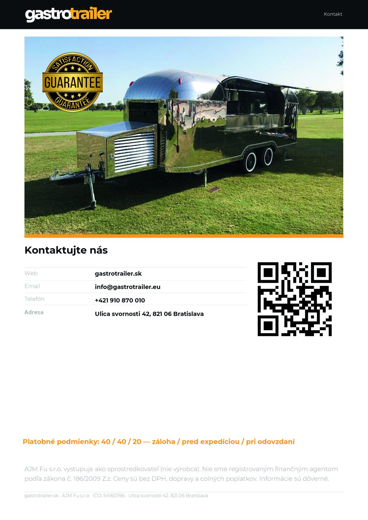 GastroTrailer katalóg 2026 – strana 9
