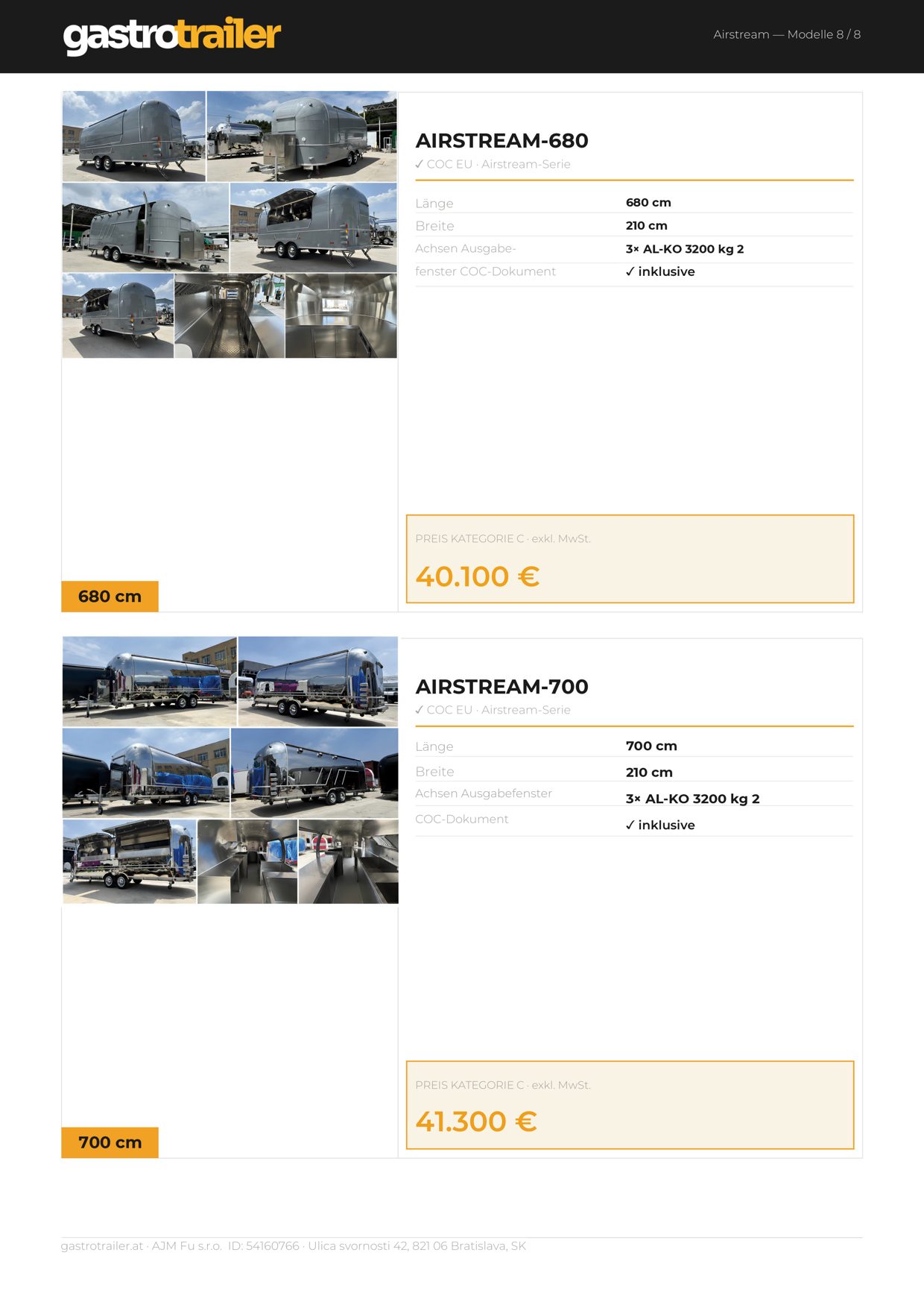 GastroTrailer Katalog 2026 – Seite 8
