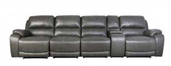 Alvis Home Theatre Lounge Suite with 4 Recliners