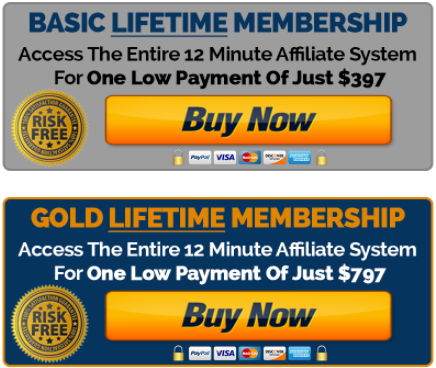 12 Minute Afffiliate Lifetime Membership