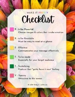 pretty design checklist