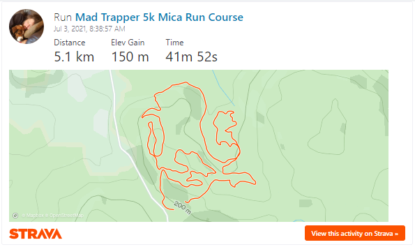 Mica Run loop 5k