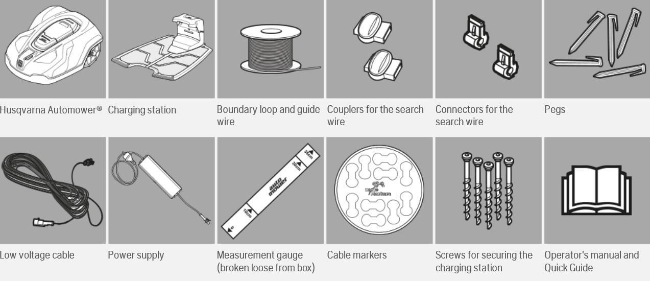 husqvarna automower boundary wire gauge