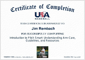 USA Baseball Certified