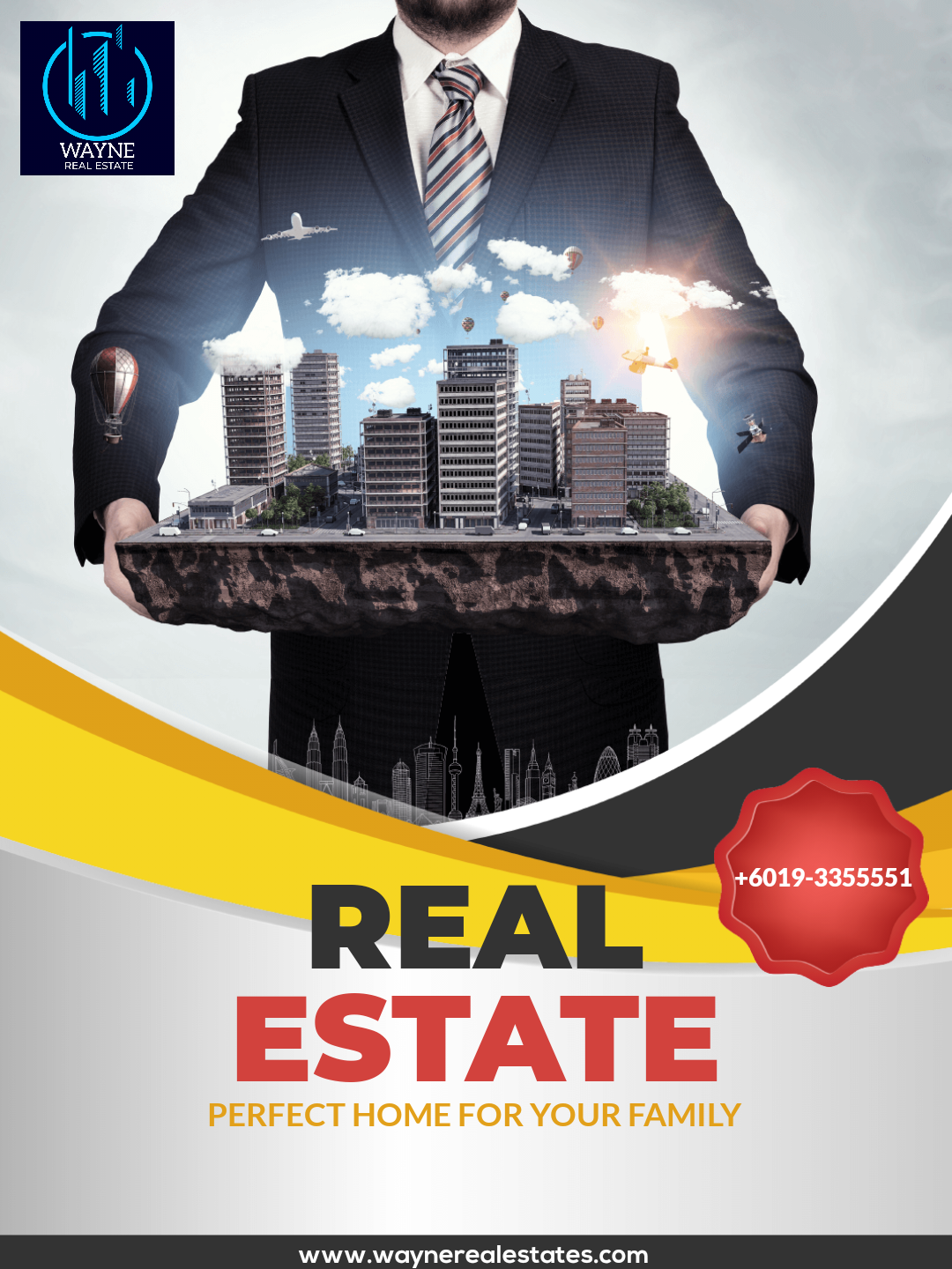 Wayne Real Estate in KL Malaysia and Free Consultation.