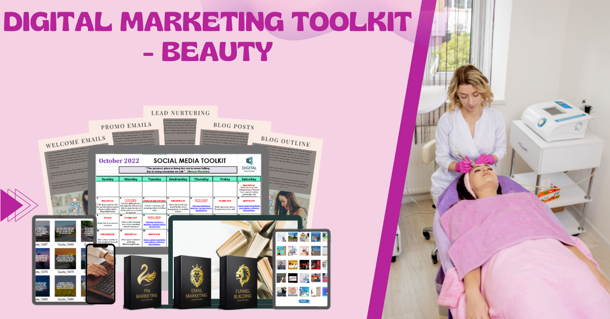 social media toolkit for beauty business