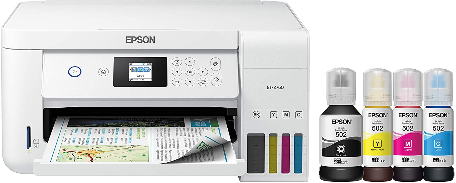 Epson Tankless Printer with ink