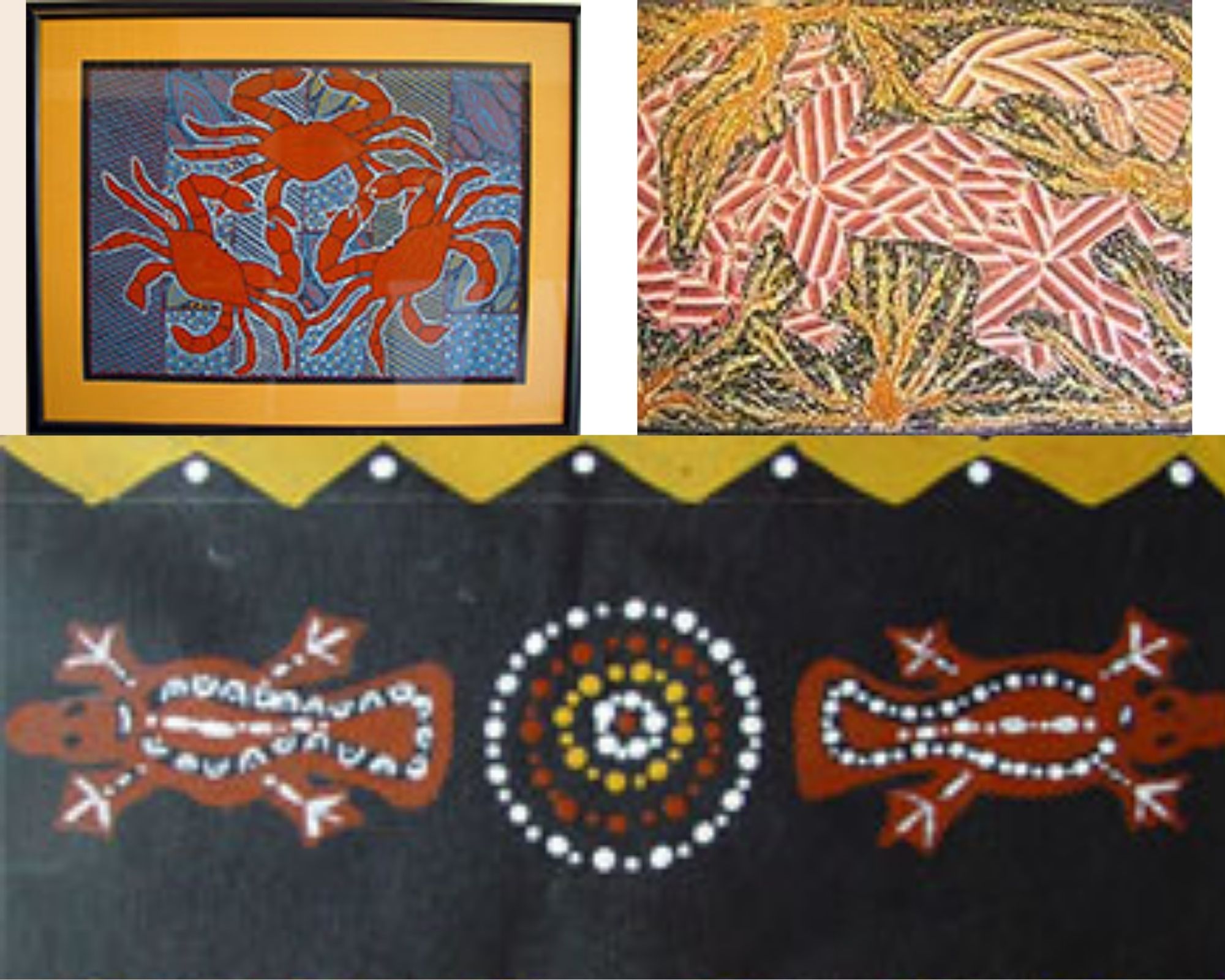 aboriginal art animals for kids