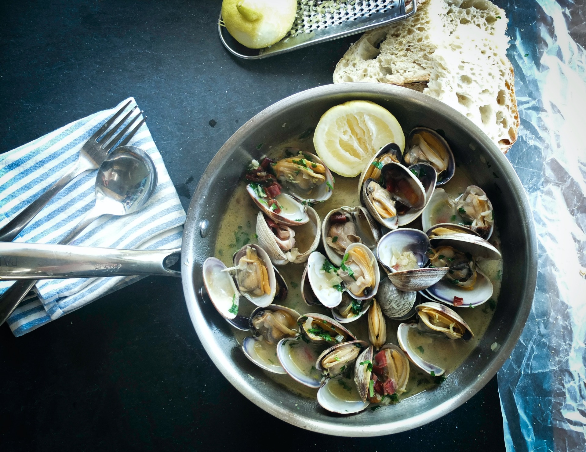 A bowl of cooked mussels in their shells is a great source of vitamin D, omega-3 fatty acids