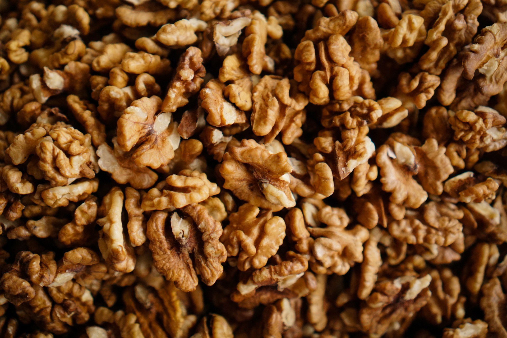 Shelled Walnuts ready to be eaten as a Superfood snack