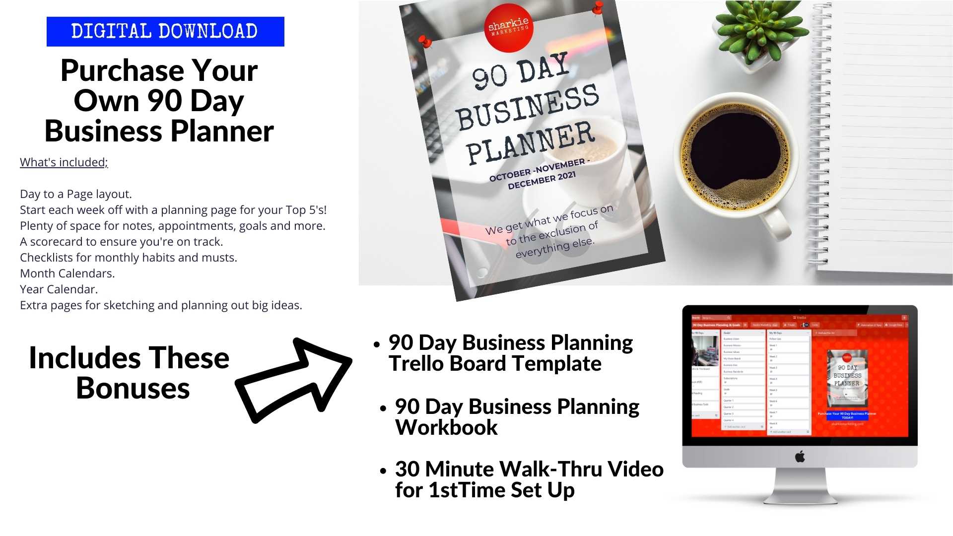 Purchase the 90 Day Business Planner