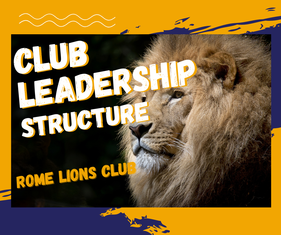 Leadership Structure of the Rome Lions Club