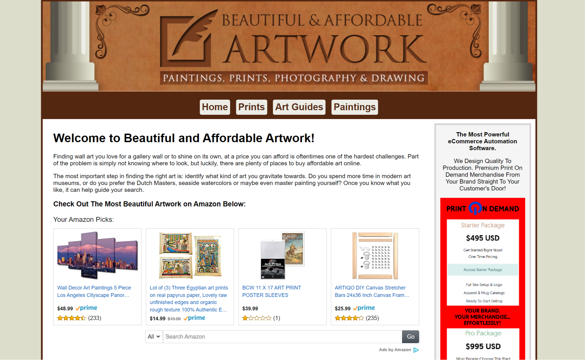 beautiful and affordable artwork